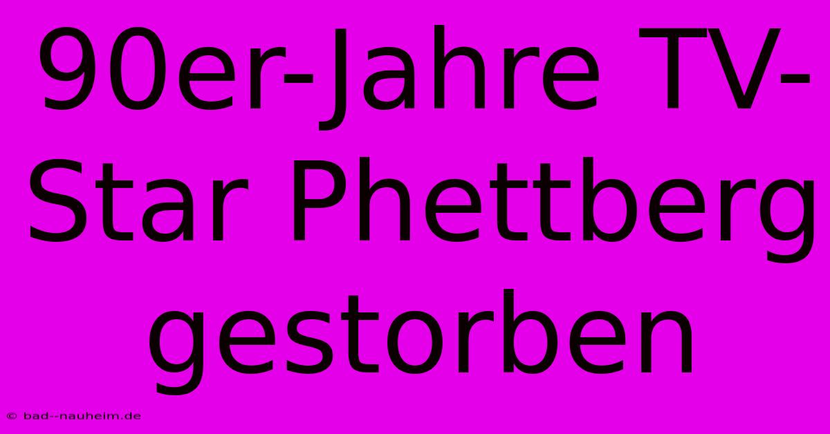 90er-Jahre TV-Star Phettberg Gestorben