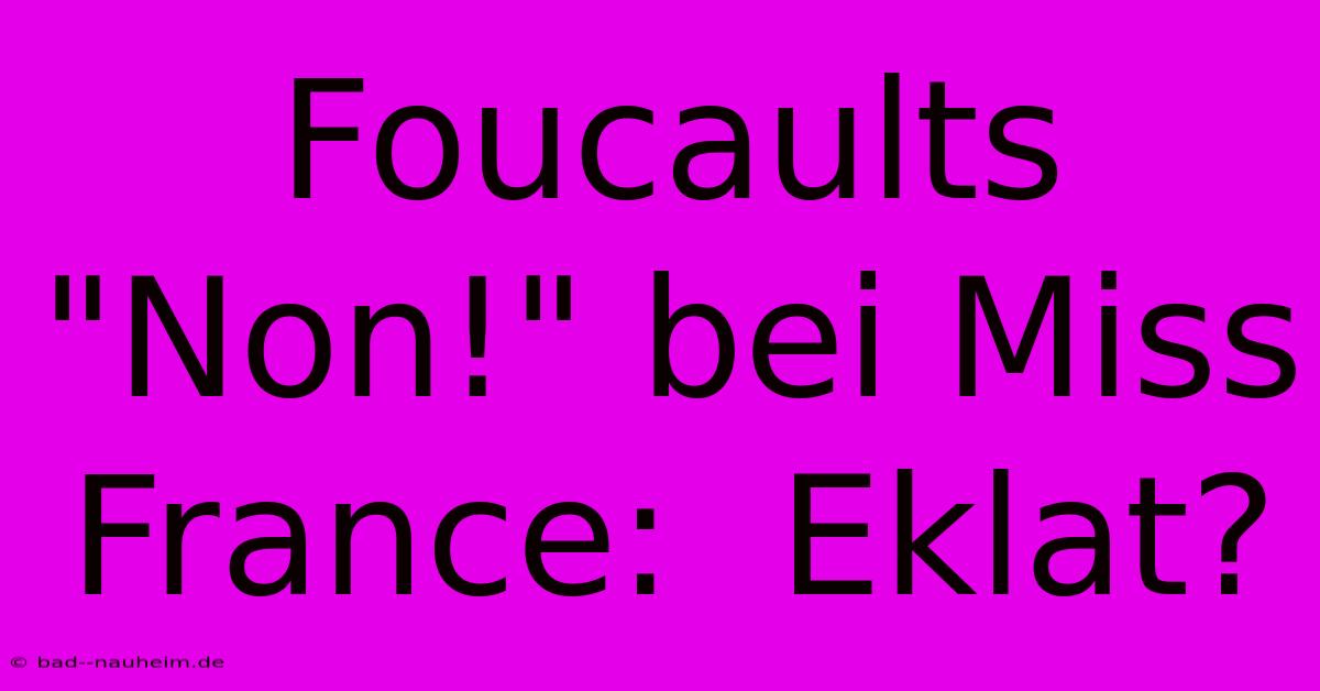 Foucaults 