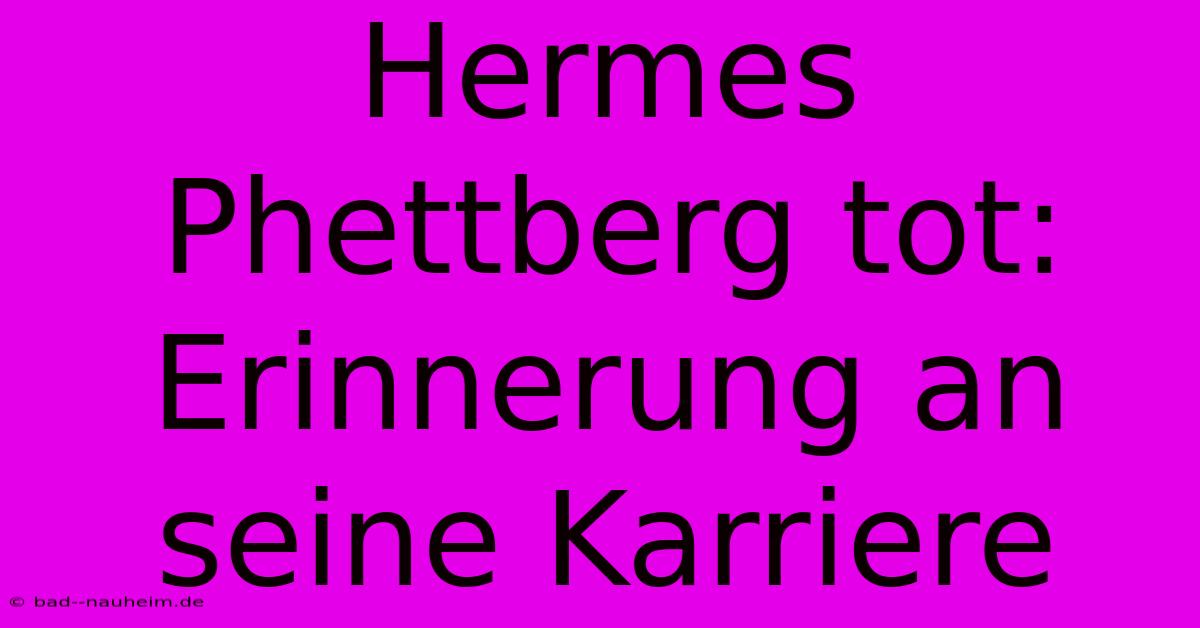 Hermes Phettberg Tot: Erinnerung An Seine Karriere