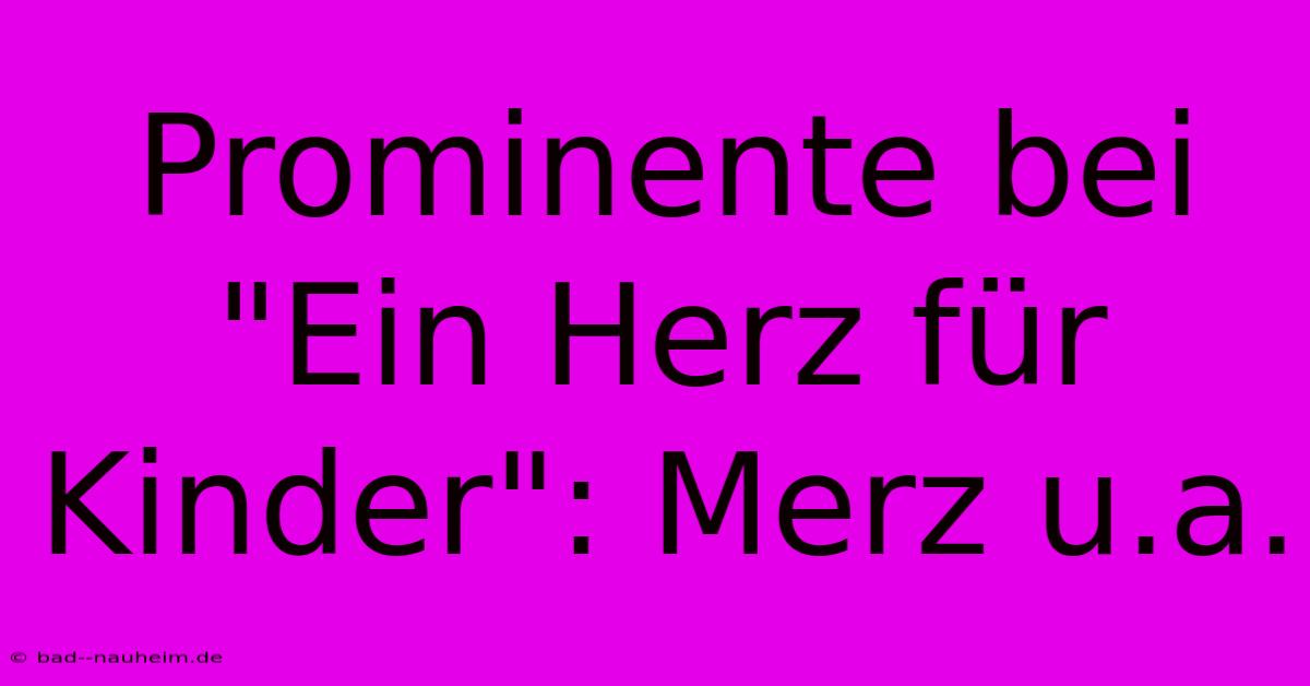 Prominente Bei 